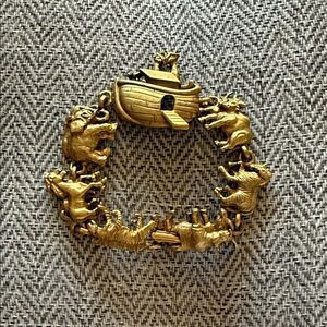 American Jewelry Co. AJC biblical story of Noah’s Ark Bracelet